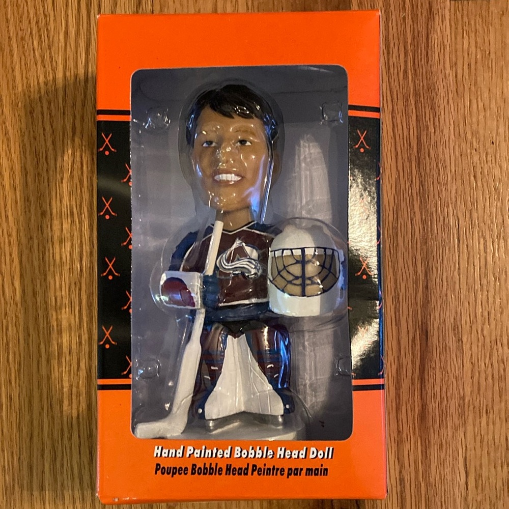 NEW NHL Patrick Roy bobble head Colorado Avalanche collectible
